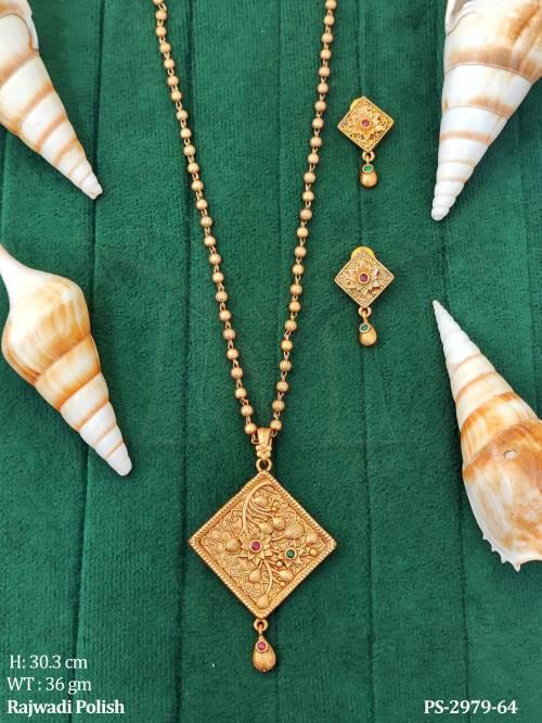 fancy-style-party-wear-rajwadi-polish-designer-antique-jewellery-long-pendant-set-